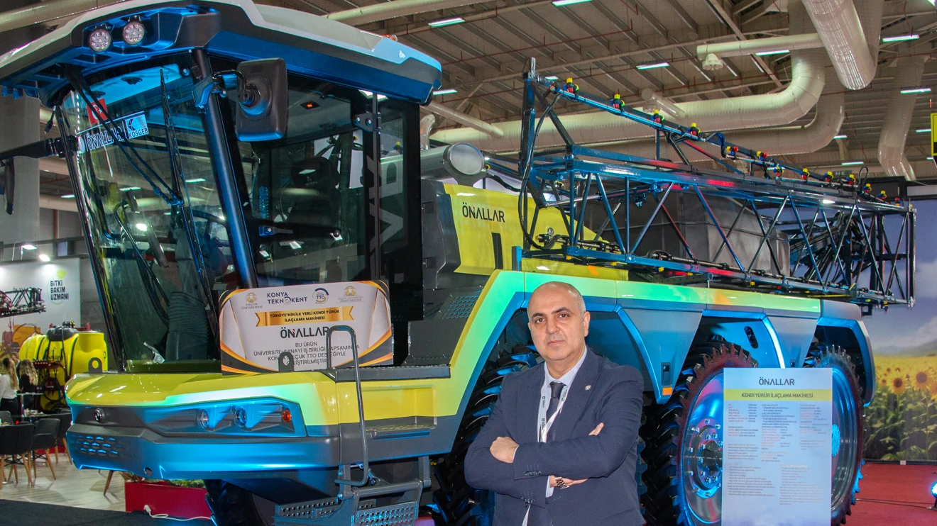 Türkiye’nin ilk ‘Kendi Yürür İlaçlama Makinesi’ geliştirildi